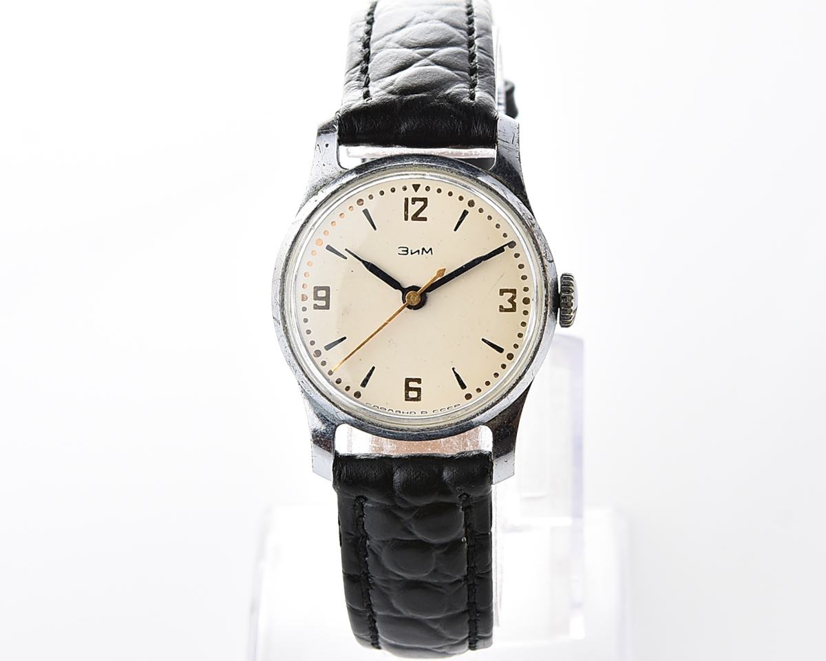 Vintage soviet ZiM mechanical wristwatch