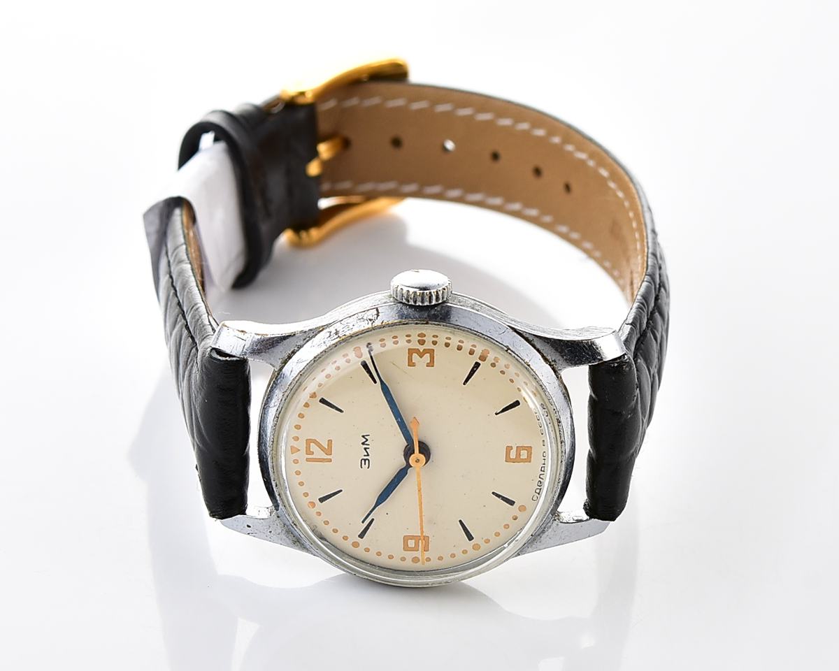 Vintage soviet ZiM mechanical wristwatch