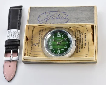 Vintage Soviet ZiM mechanical wristwatch - complete with box&papers!