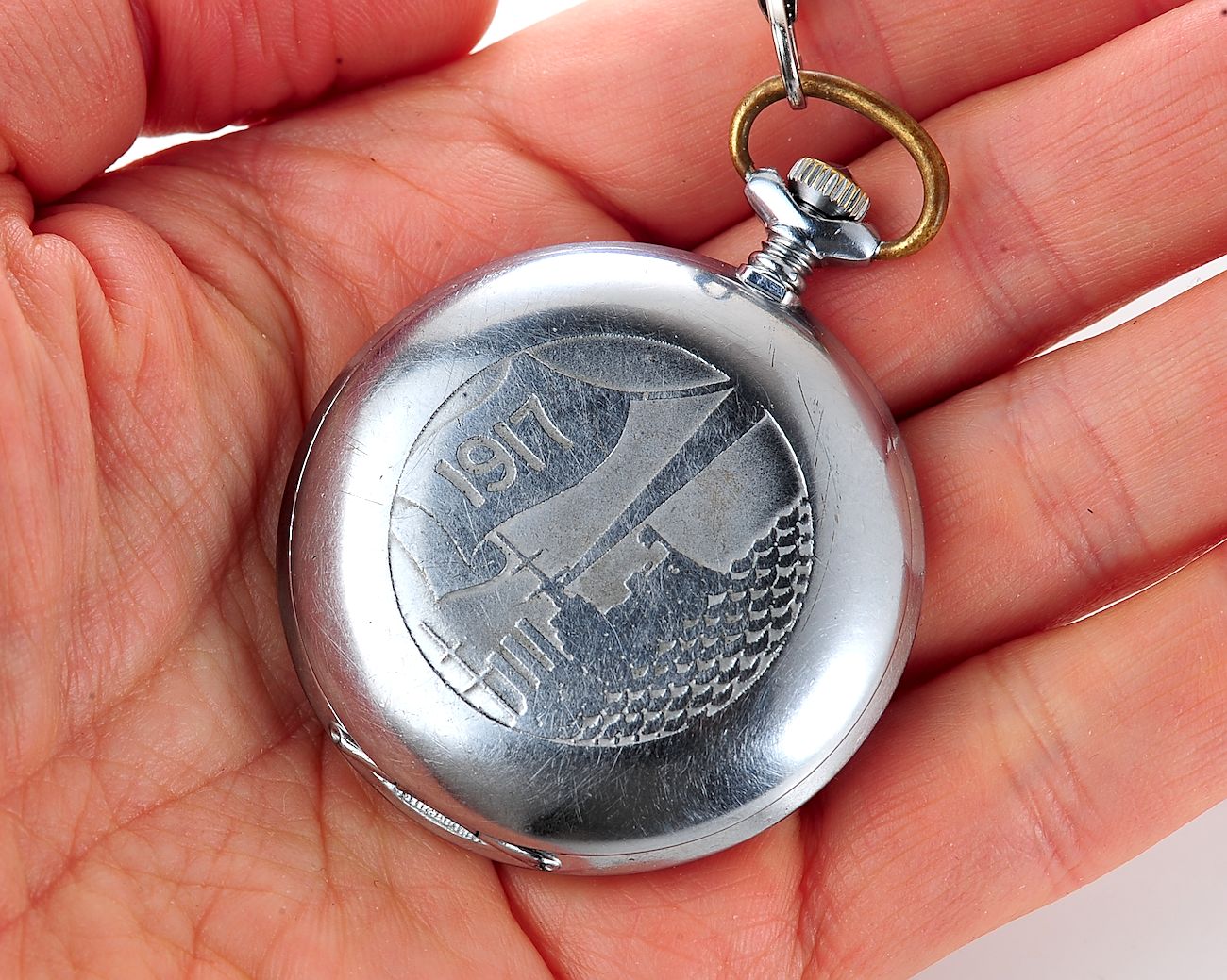 1977 anniversary mechanical Molnija - “All power to Soviets / 60 years of Soviet Power”