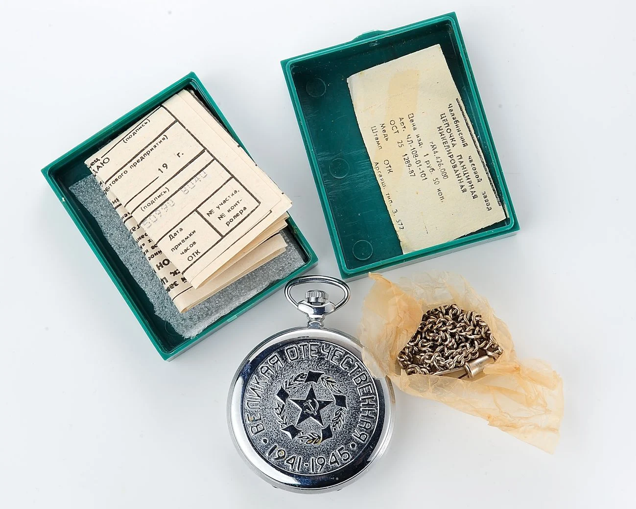 TIME CAPSULE: Molnija pocket watch – Great Patriotic War ☭☭☭, New Old Stock!