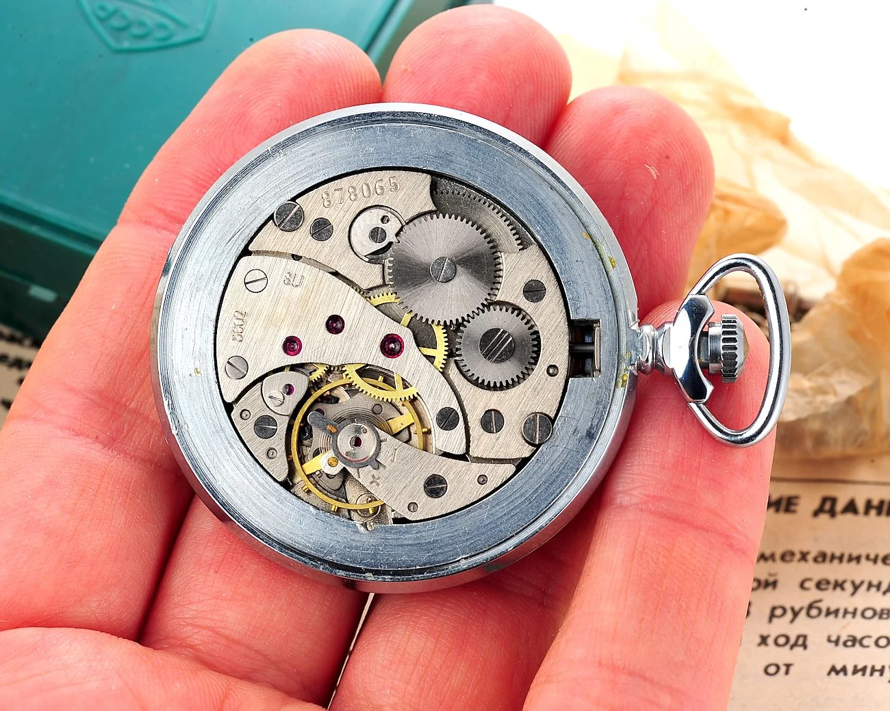 TIME CAPSULE: Molnija pocket watch – Great Patriotic War ☭☭☭, New Old Stock!