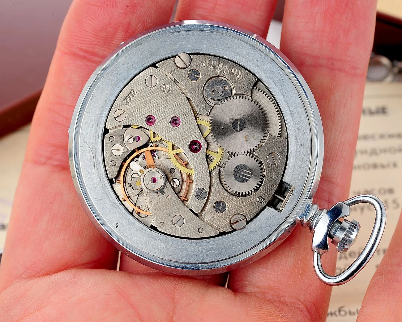 TIME CAPSULE: Soviet Molnija mechanical pocket watch - New Old Stock (NOS)!