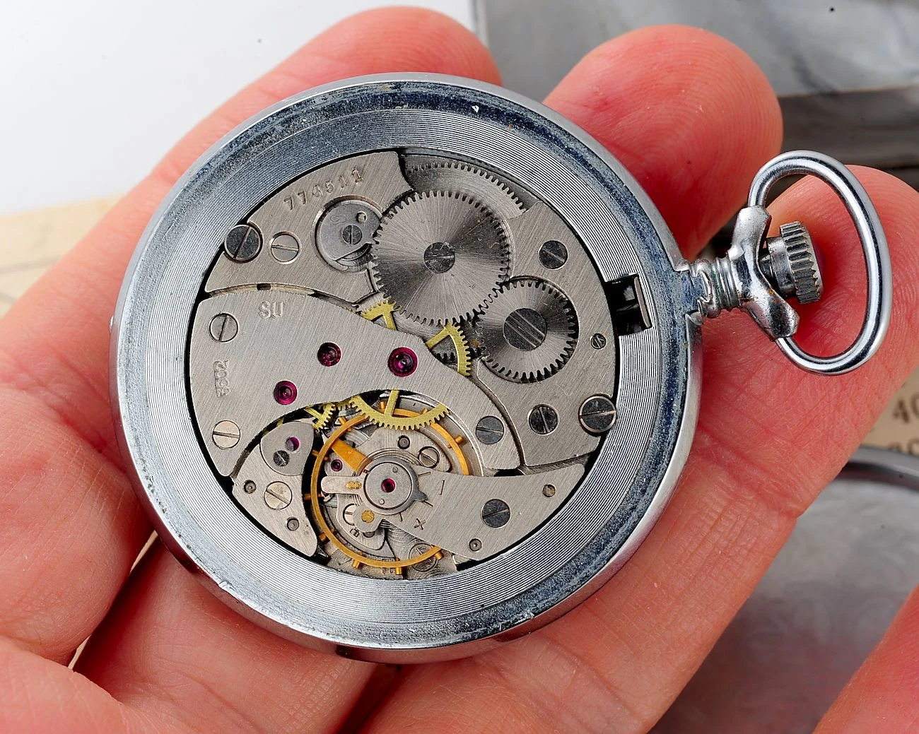 TIME CAPSULE: Soviet Molnija mechanical pocket watch - New Old Stock (NOS)!