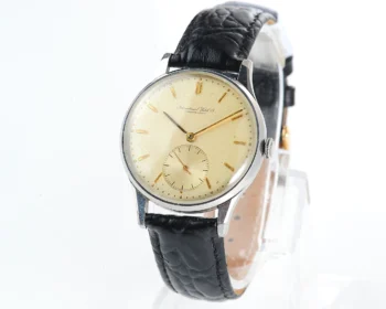 IWC Schaffhausen 1940s vintage Swiss watch - engineering precision masked by understated elegance