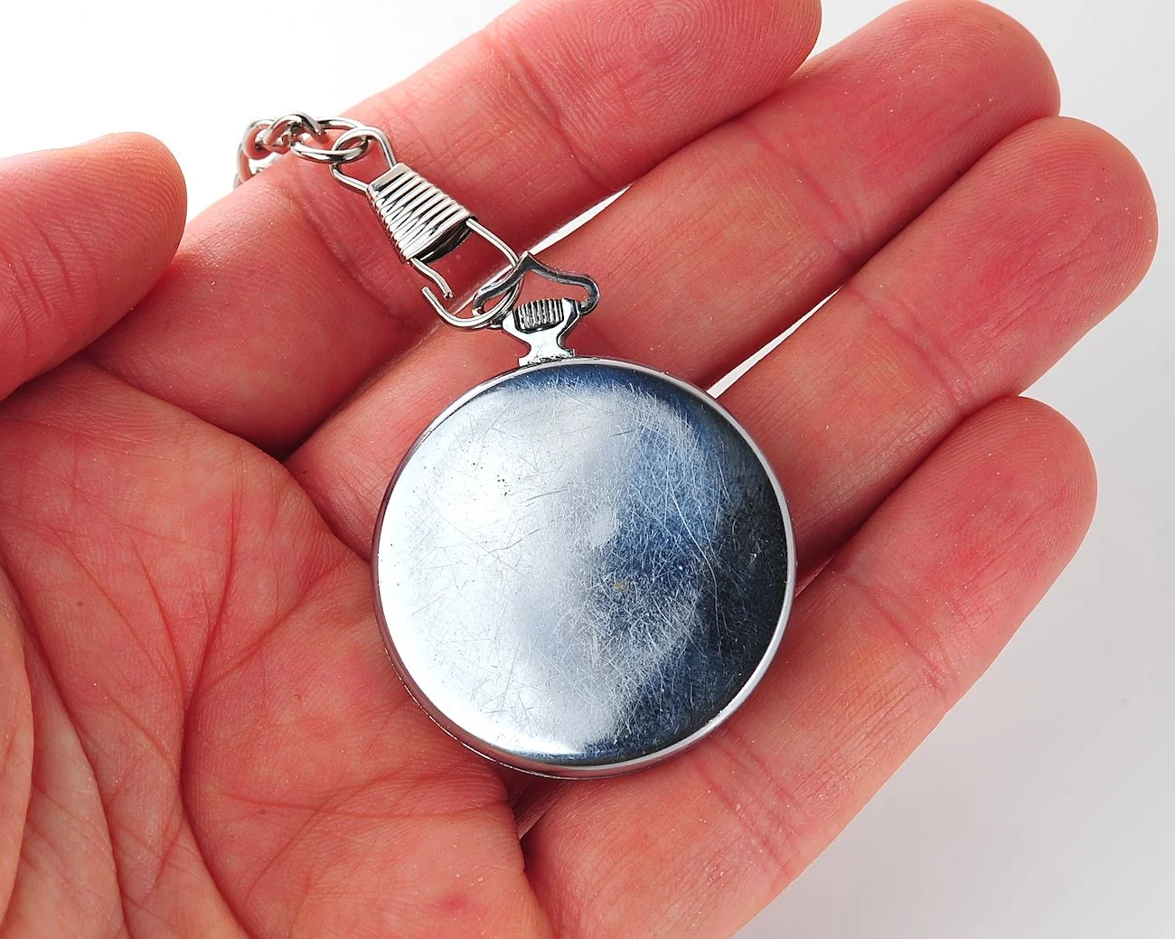 Vintage Soviet mechanical Zaria pocket watch / pendant