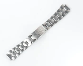 Vintage 16mm stainless steel watch bracelet - 30th anniversary of man in space
