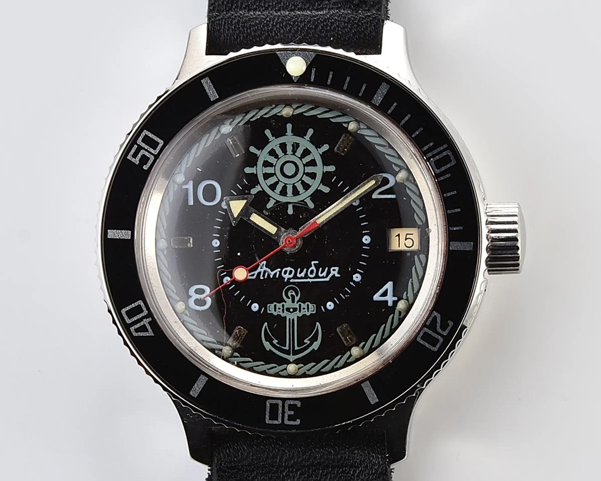 Vostok Amphibia Zissou with automatic self winding movement