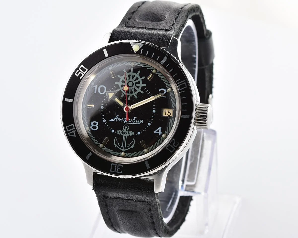 Vostok Amphibia Zissou with automatic self winding movement