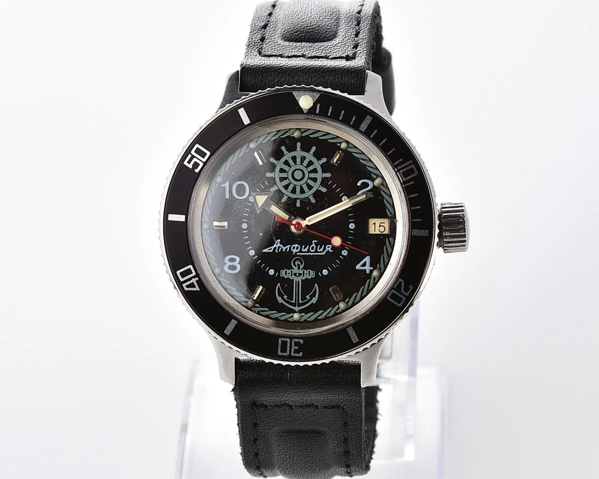 Vostok Amphibia Zissou with automatic self winding movement
