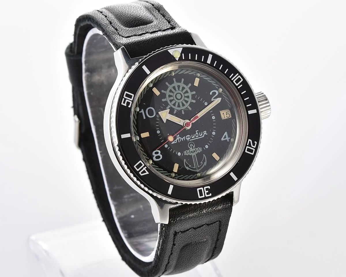 Vostok Amphibia Zissou with automatic self winding movement