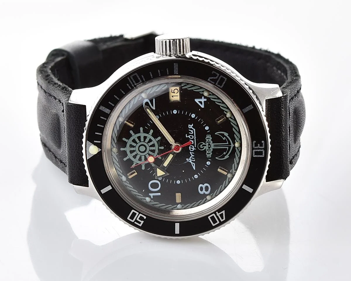 Vostok Amphibia Zissou with automatic self winding movement