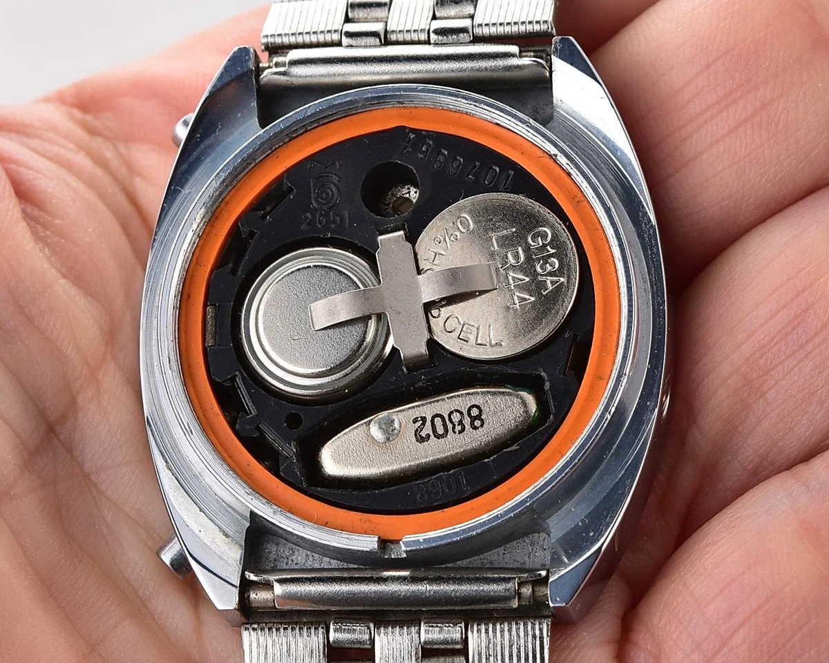 First Red LED Digital Vintage USSR Wrist Watch Electronika E-1 Pulsar with box and passport!