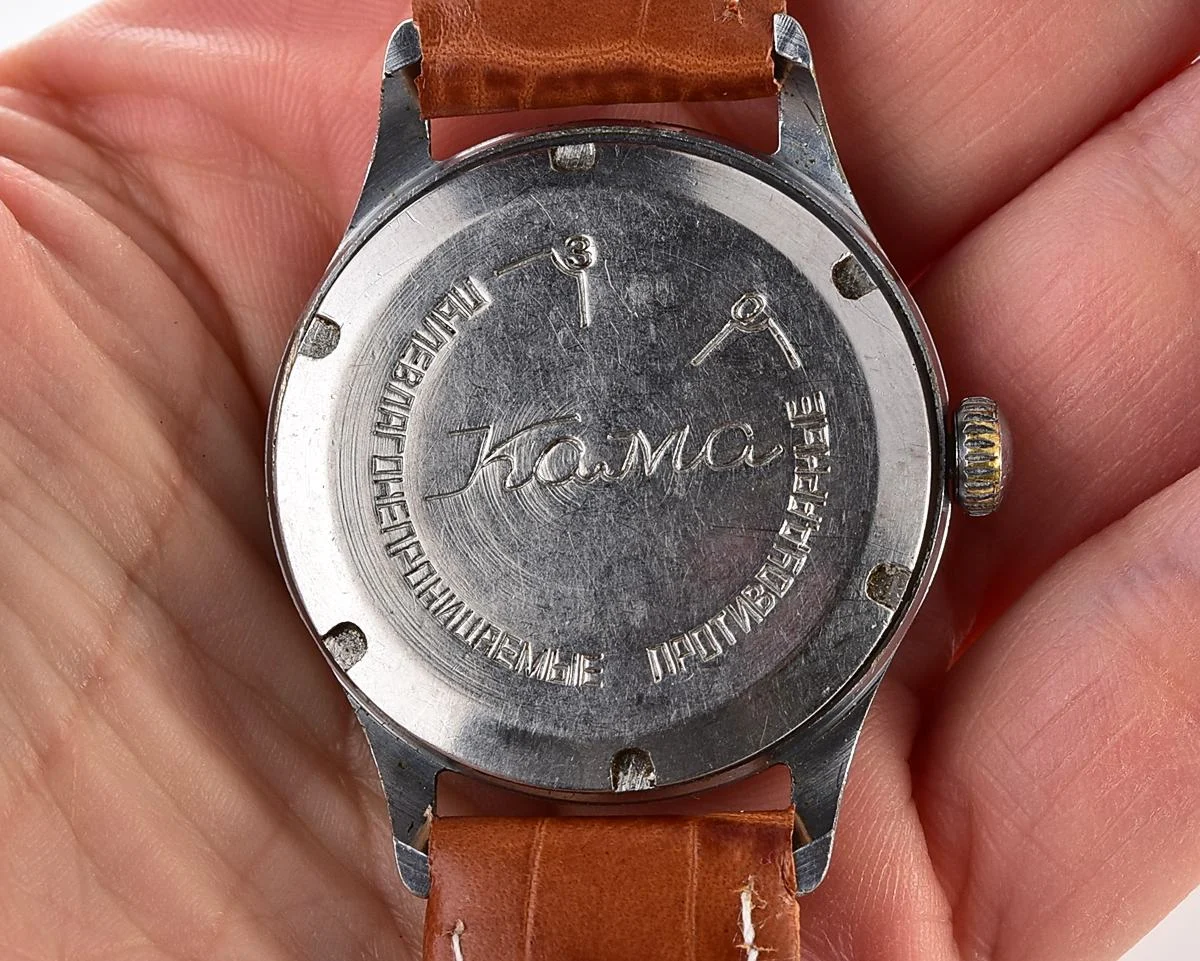 Vintage Soviet Kama mechanical wristwatch, the 2nd quarter of 1954