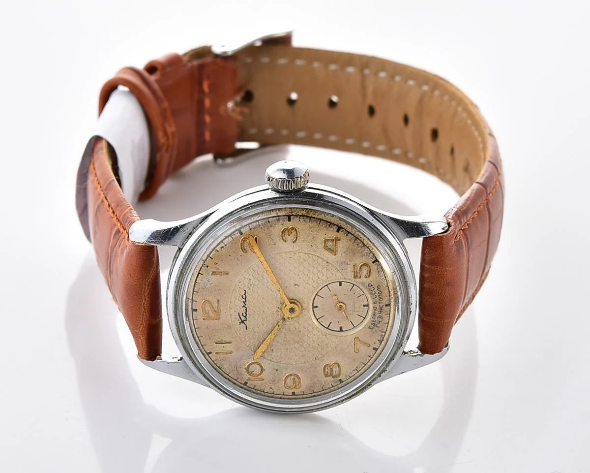 Vintage Soviet Kama mechanical wristwatch, the 2nd quarter of 1954