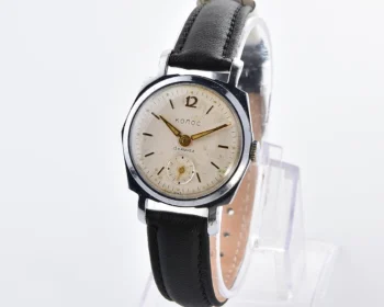Vintage Soviet Kolos mechanical wristwatch from the 1950s