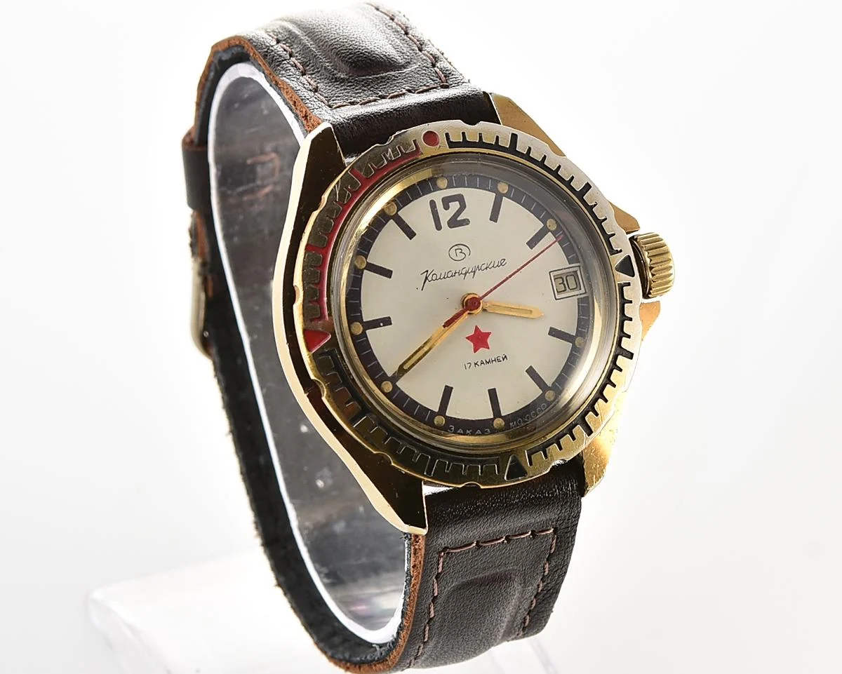 Soviet Vostok Komandirskie limited series watch - "Zakaz MO CCCP"!