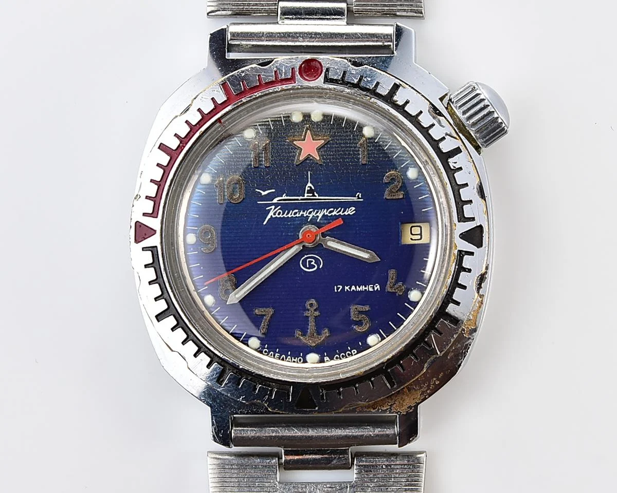Vostok Komandirskie Commander's mechanical wristwatch