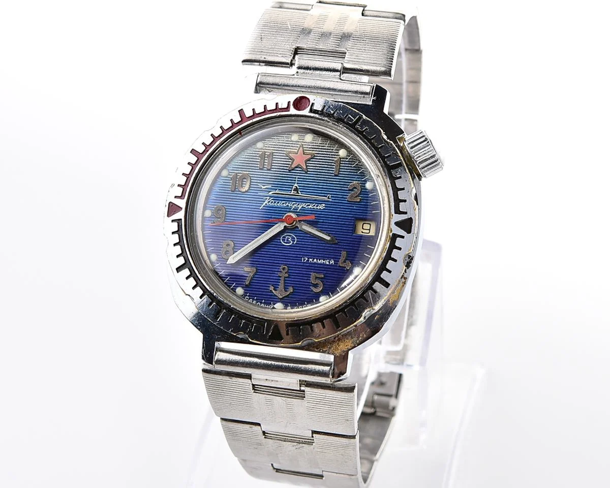 Vostok Komandirskie Commander's mechanical wristwatch