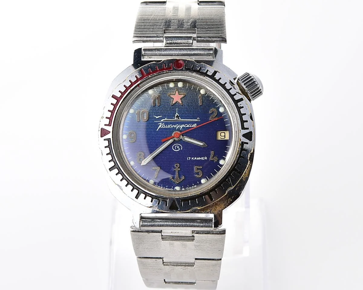 Vostok Komandirskie Commander's mechanical wristwatch