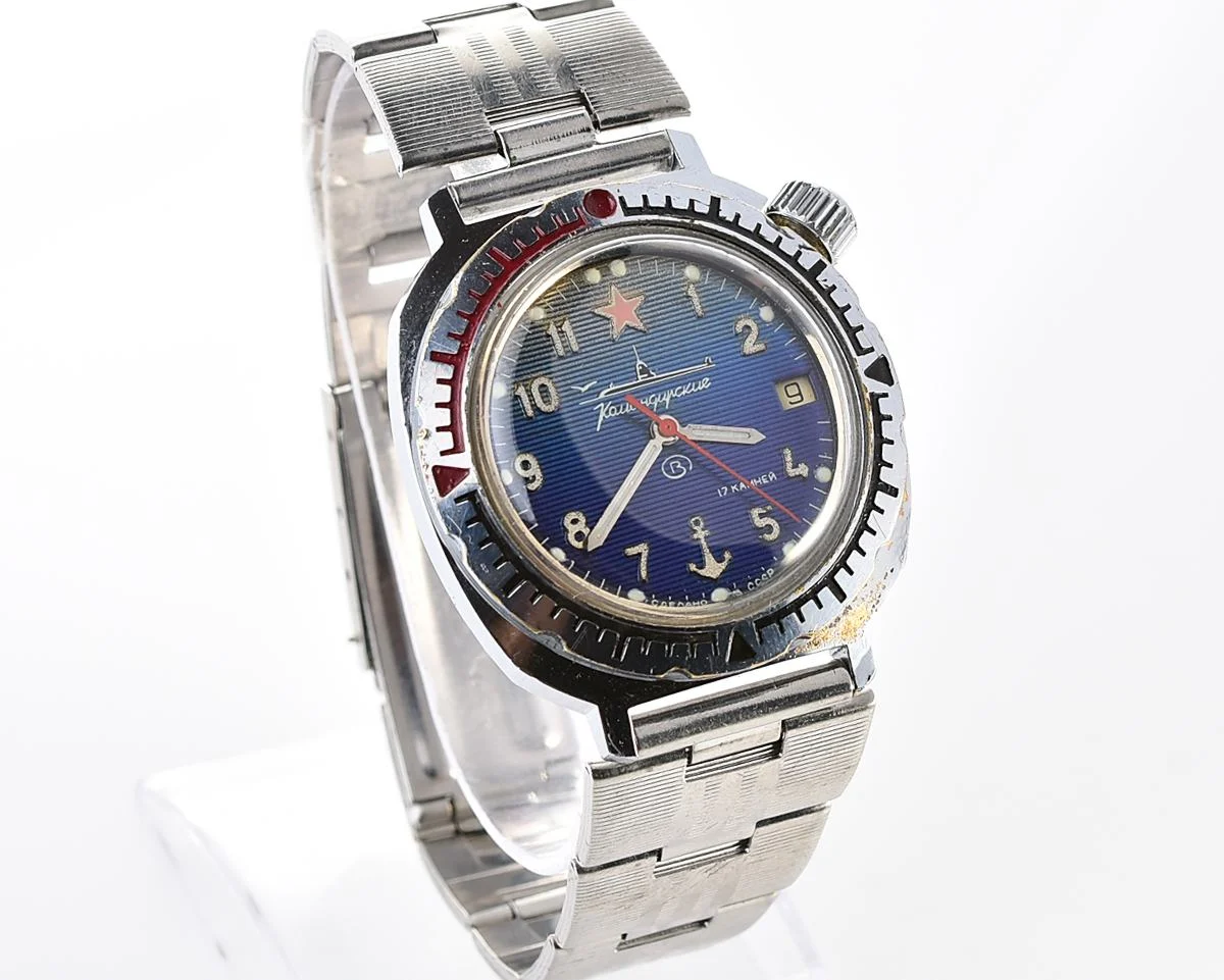 Vostok Komandirskie Commander's mechanical wristwatch