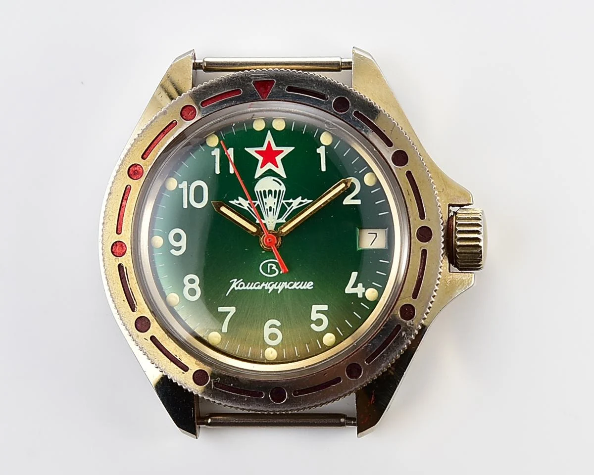 Excellent Komandirskie paratroopers mechanical wristwatch for airborn troops