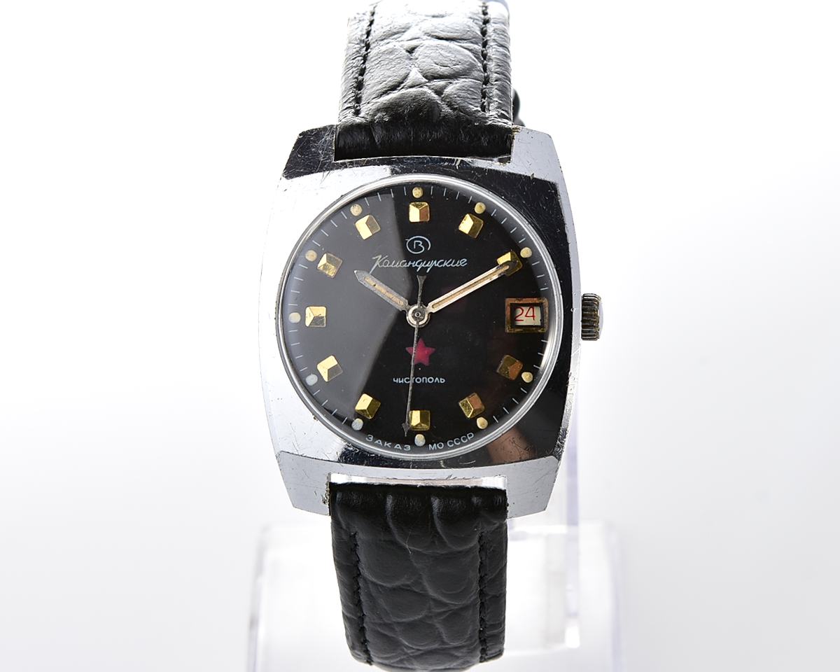 Soviet Vostok Komandirskie mechanical watch - Zakaz MO CCCP!