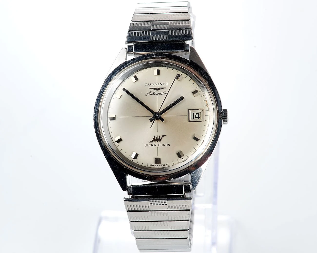 Longines Ultra-Chron Swiss high-beat vintage mechanical watch from 1970