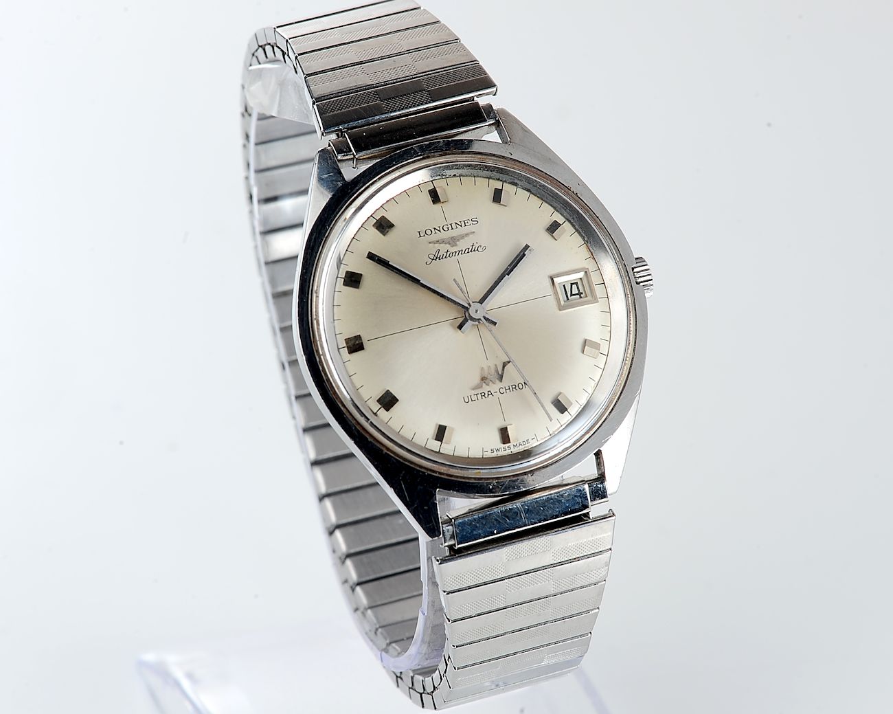 Longines Ultra-Chron Swiss high-beat vintage mechanical watch from 1970