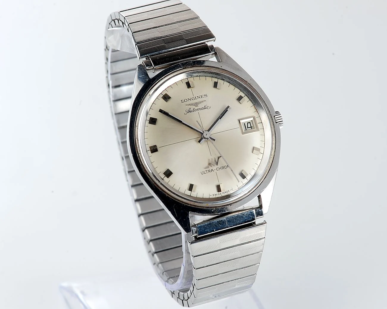 Longines Ultra-Chron Swiss high-beat vintage mechanical watch from 1970