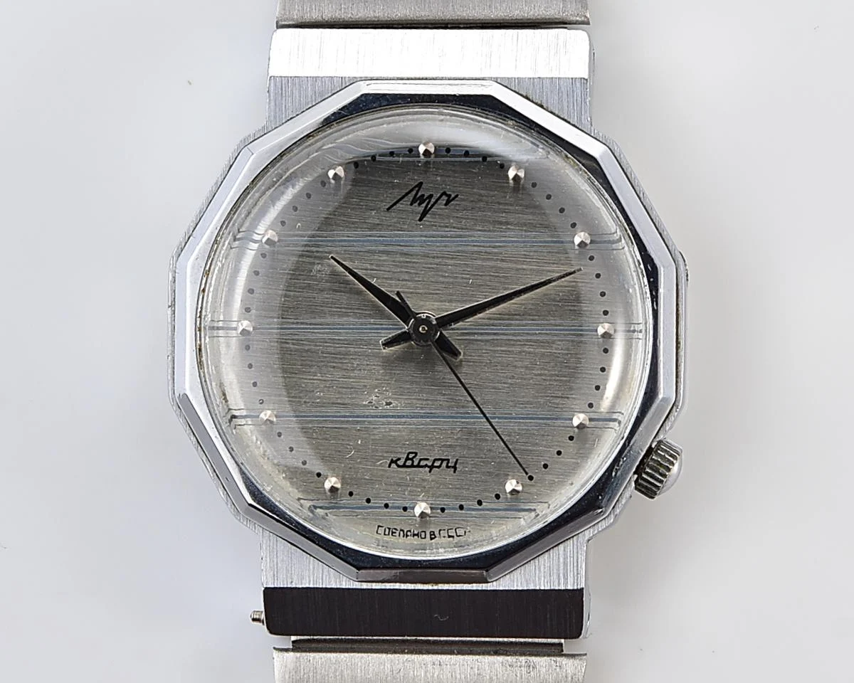 Soviet Luch wristwatch with quartz movement