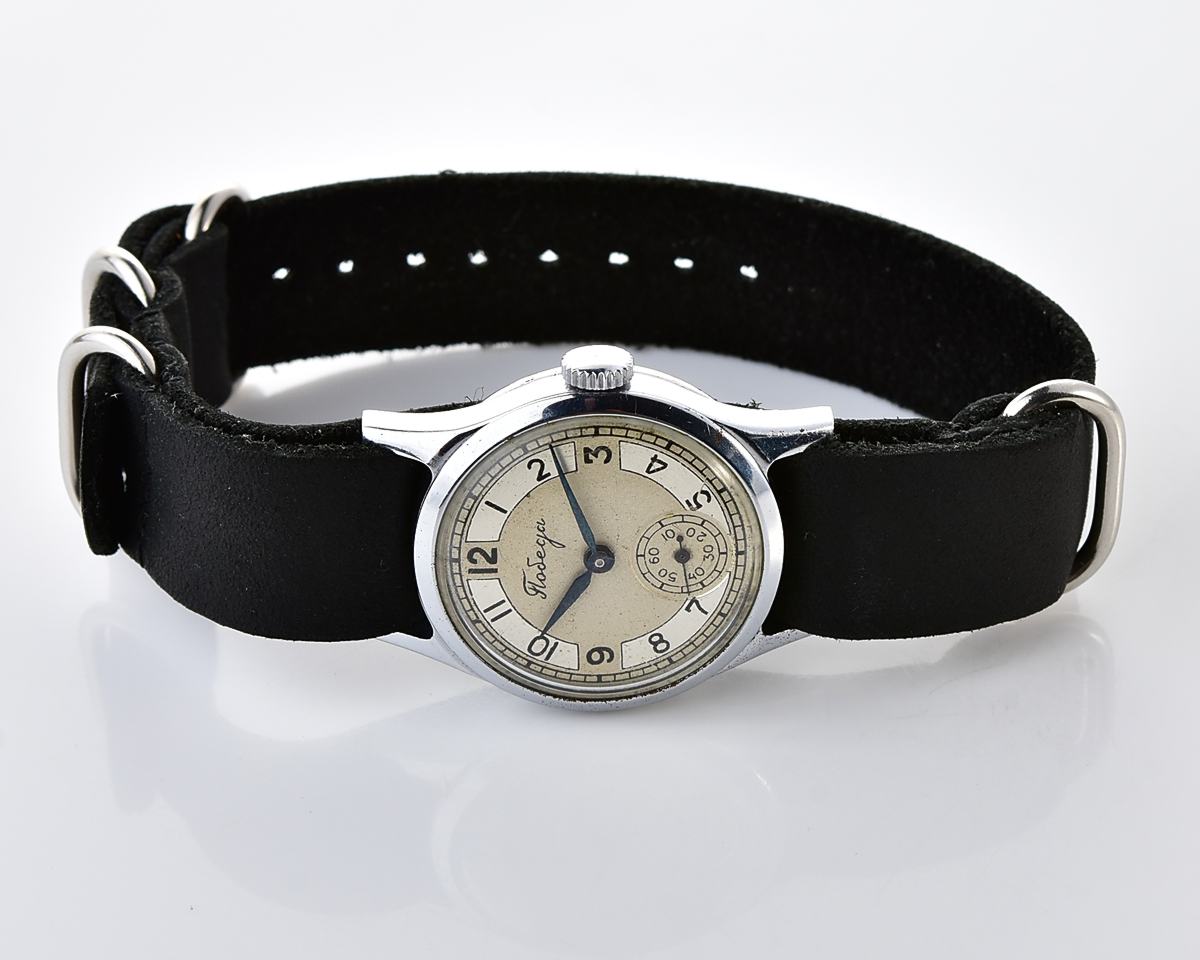 Vintage soviet mechanical watch POBEDA, ZiM factory, the 3rd quarter of 1953!