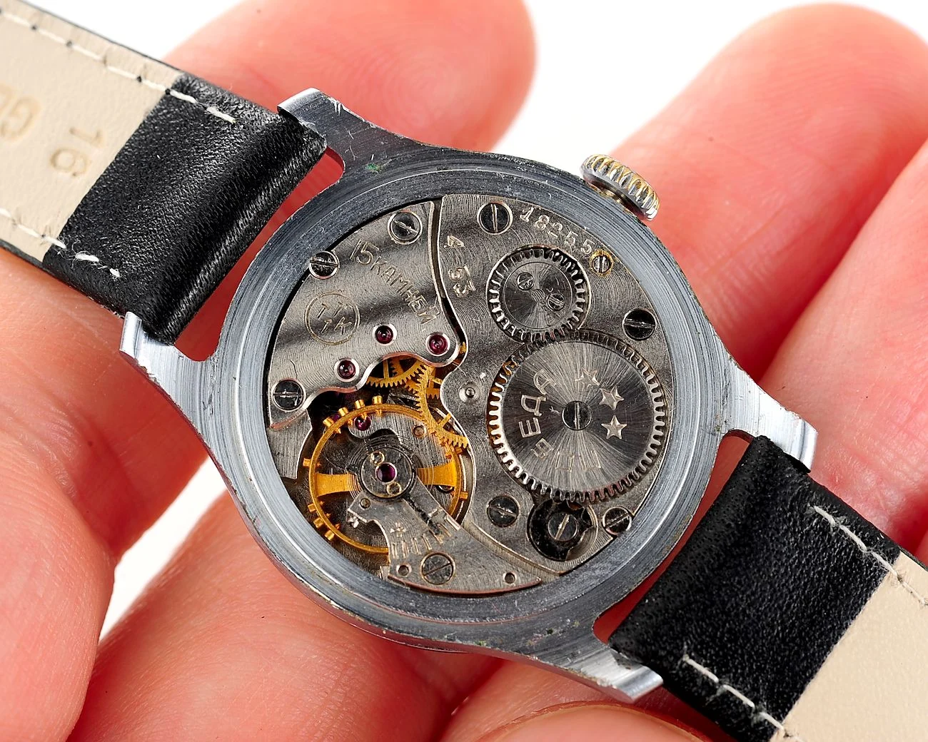 Rare: Excellent Soviet mechanical watch Pobeda TTK-1 from the 4th quarter of 1953!
