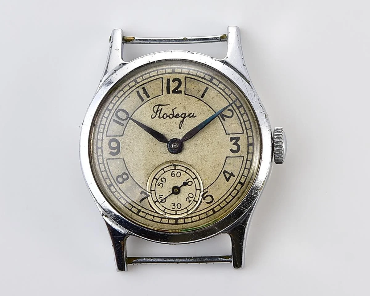 Vintage Soviet mechanical watch Pobeda, 1MChZ, the 3rd quarter of 1951!