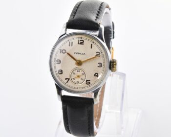 Excellent soviet mechanical POBEDA watch, ChChZ, the 2nd quarter of 1955