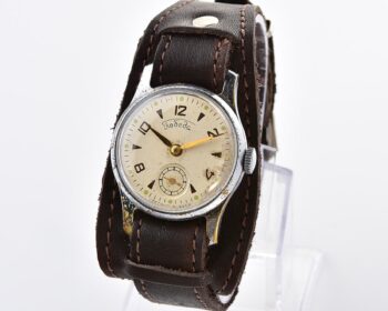 Vintage soviet mechanical watch POBEDA ZIM from the 1950s