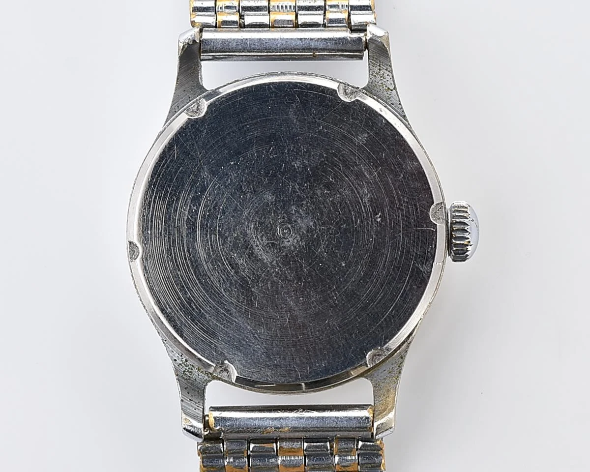 Soviet mechanical Pobeda watch in "hermetic" case, ChChZ, 4th quarter of 1955