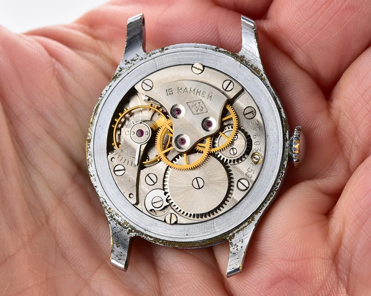 Rare: Sturmanskie Type 1 Soviet mechanical watch - the original Air Force pilot's watch!