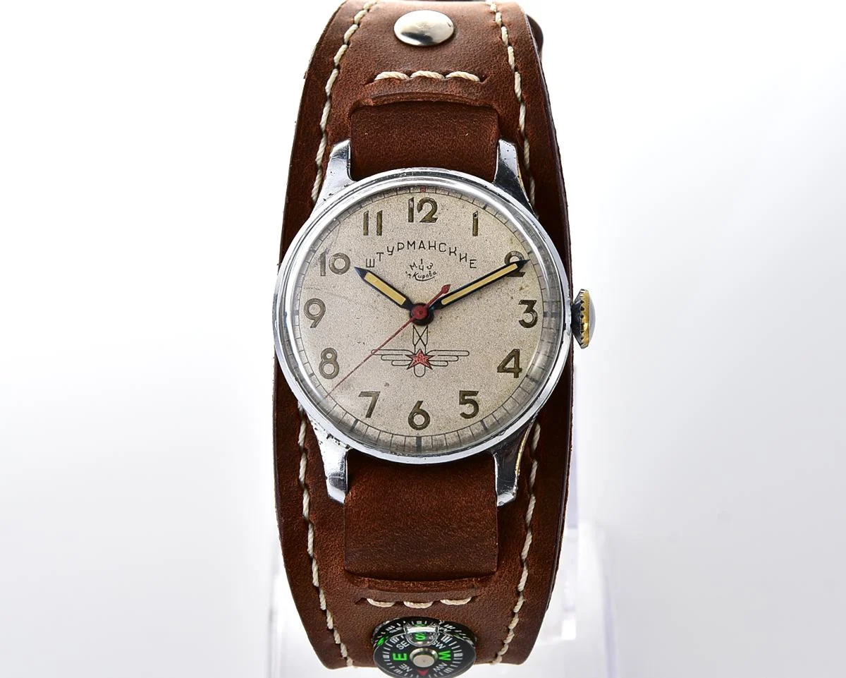 Rare: Sturmanskie Type 1 Soviet mechanical watch - the original Air Force pilot's watch!