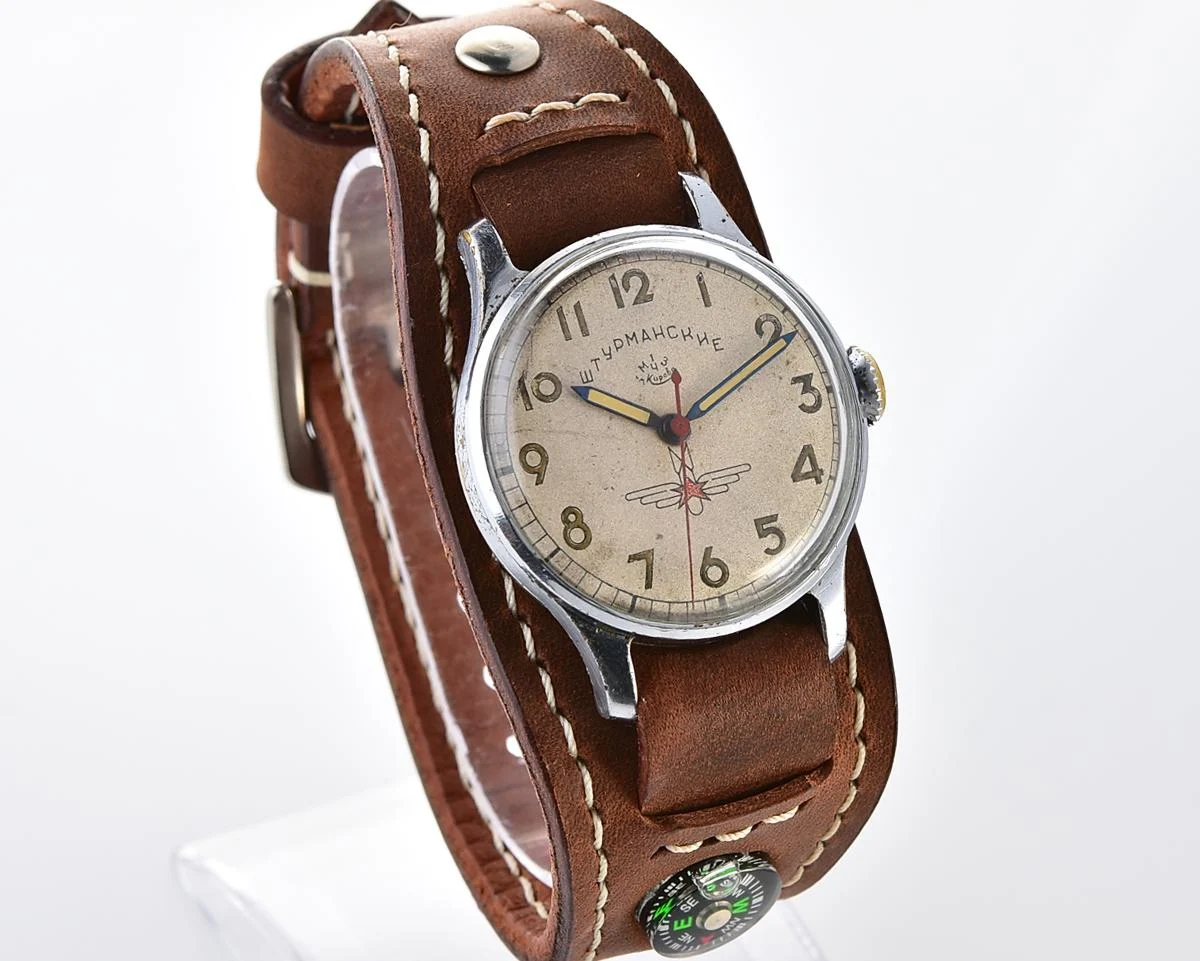Rare: Sturmanskie Type 1 Soviet mechanical watch - the original Air Force pilot's watch!
