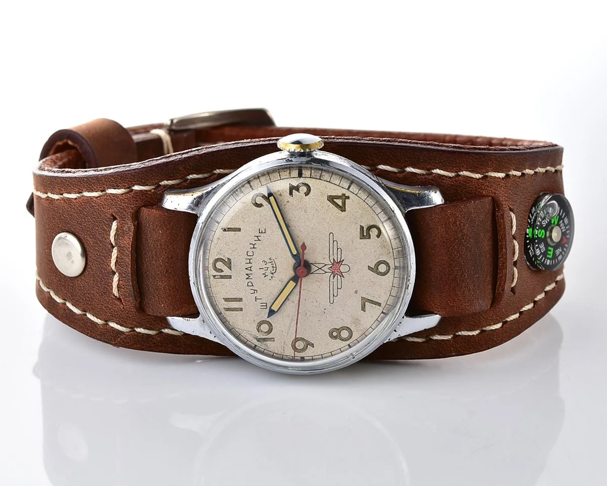Rare: Sturmanskie Type 1 Soviet mechanical watch - the original Air Force pilot's watch!