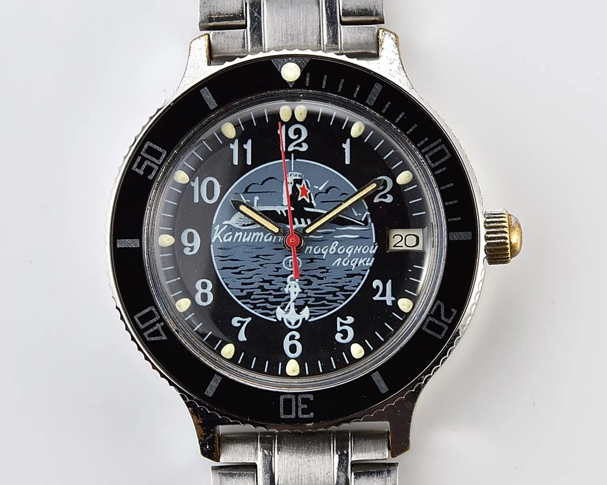 Vostok Amphibia with automatic self winding movement – Submarine captain!