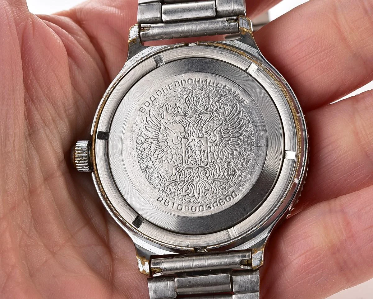 Vostok Amphibia with automatic self winding movement – Submarine captain!