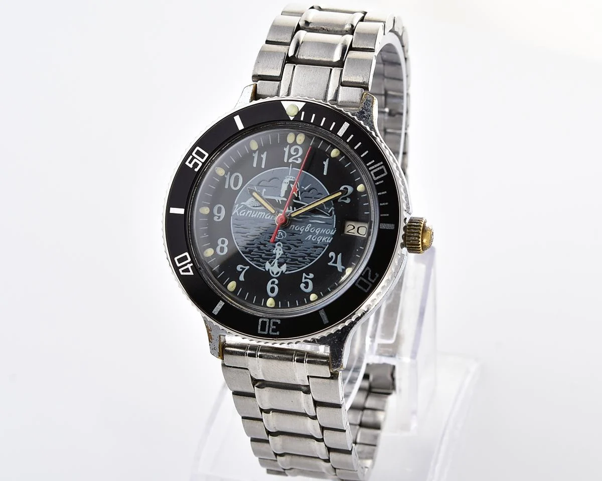 Vostok Amphibia with automatic self winding movement – Submarine captain!