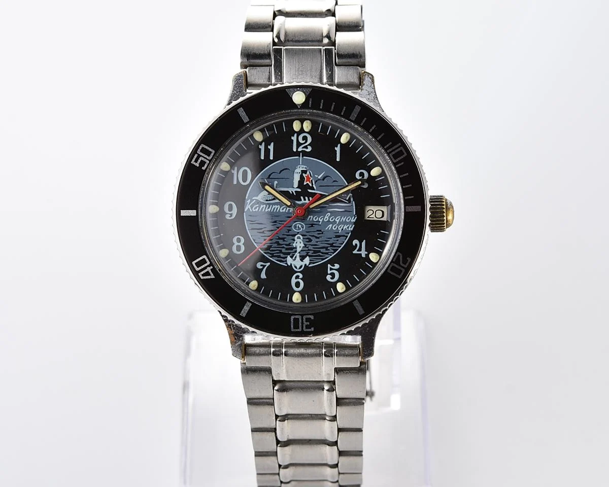 Vostok Amphibia with automatic self winding movement – Submarine captain!