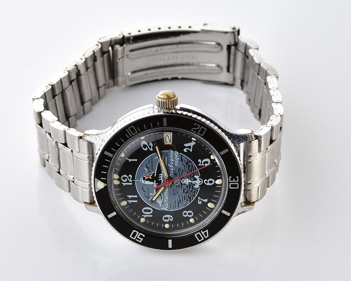 Vostok Amphibia with automatic self winding movement – Submarine captain!