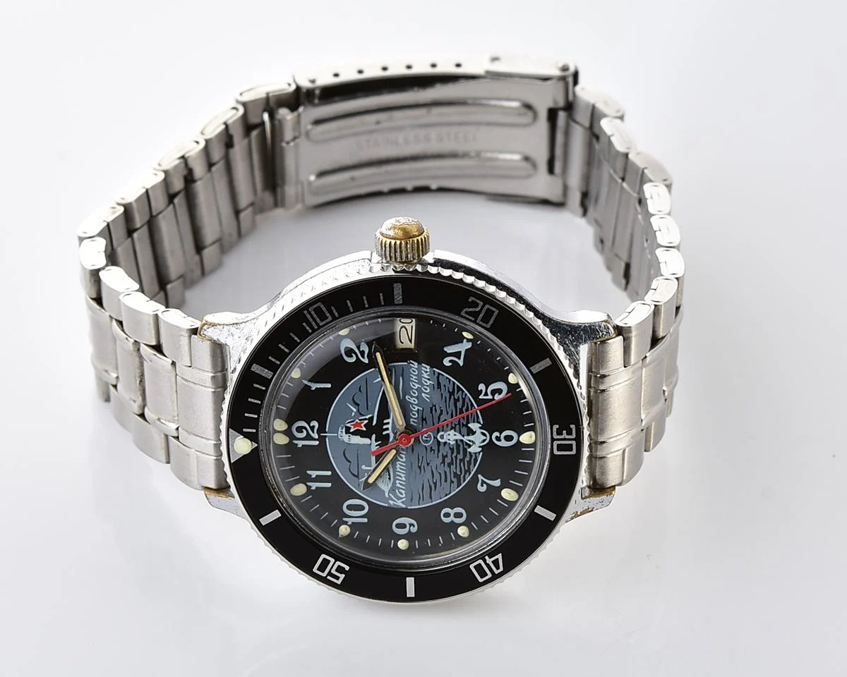 Vostok Amphibia with automatic self winding movement – Submarine captain!
