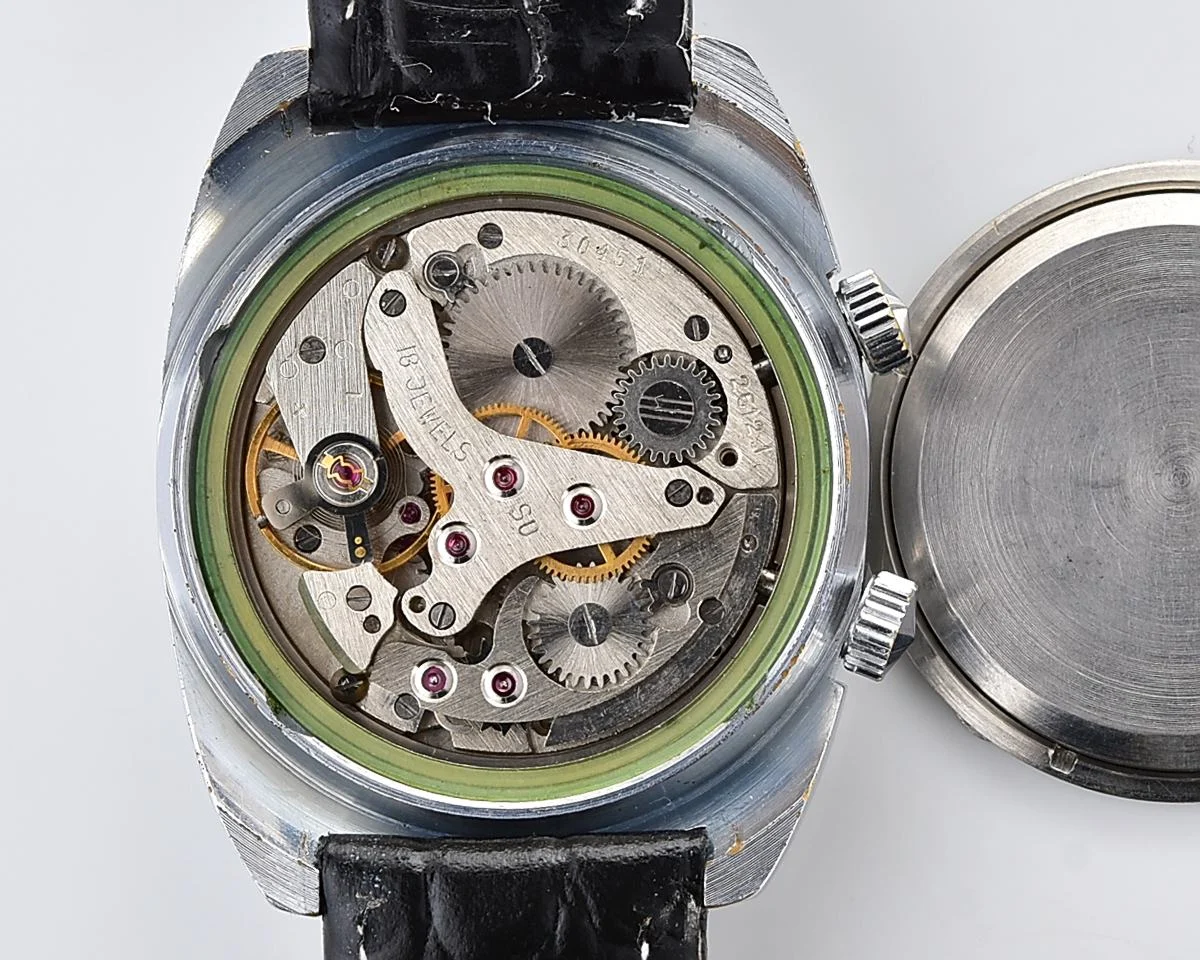 Excellent vintage Soviet Poljot-cricket mechanical watch with alarm function