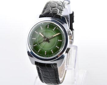 Excellent vintage soviet POLJOT-cricket mechanical watch with alarm function