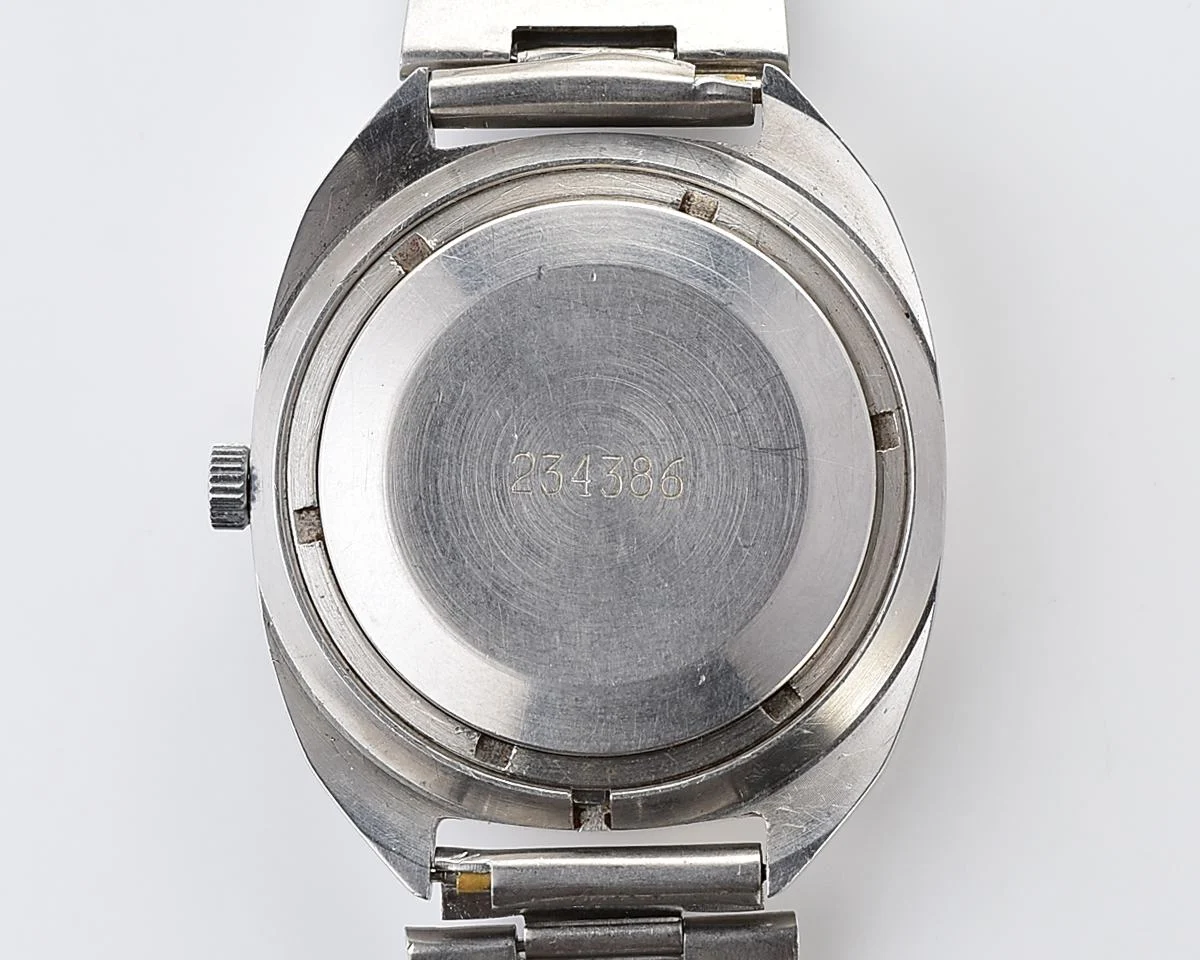 Poljot "55G"(Aeroflot) automatic mechanical watch in stainless steel body